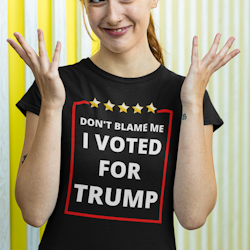 Don't Blame Me T-Shirt  Dam