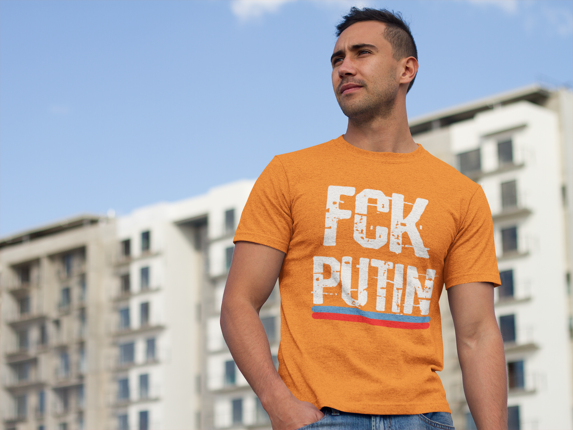 FCK Putin T-Shirt Herr