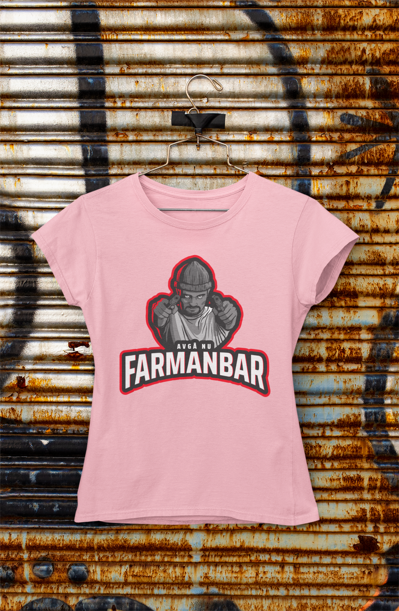 Avgå Nu Farmanbar T-Shirt  Dam
