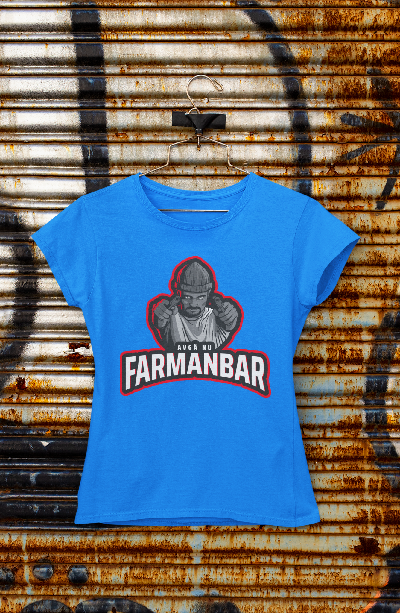 Avgå Nu Farmanbar T-Shirt  Dam