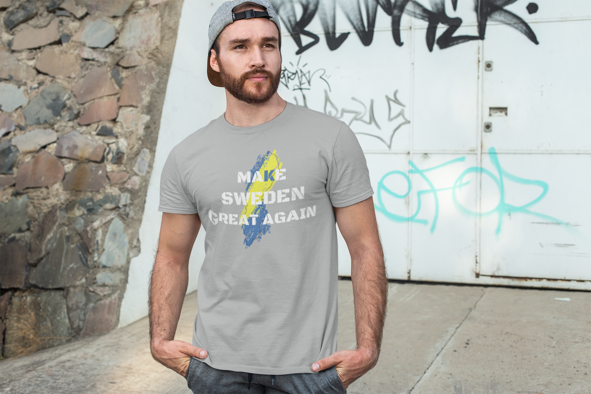 Make Sweden Great Again T-Shirt Men