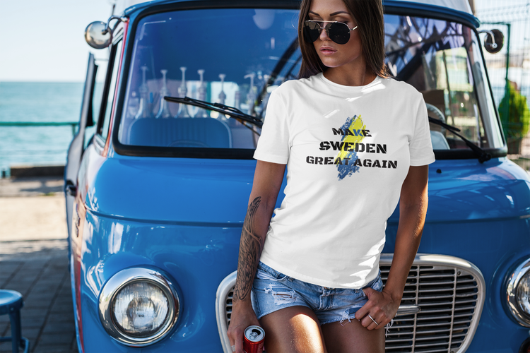 Make Sweden Great Again T-Shirt  Dam