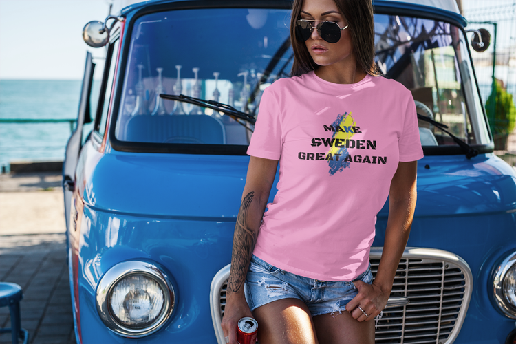 Make Sweden Great Again T-Shirt Women