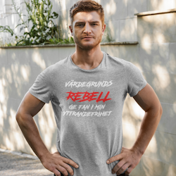Värdegrunds Rebell T-Shirt Herr