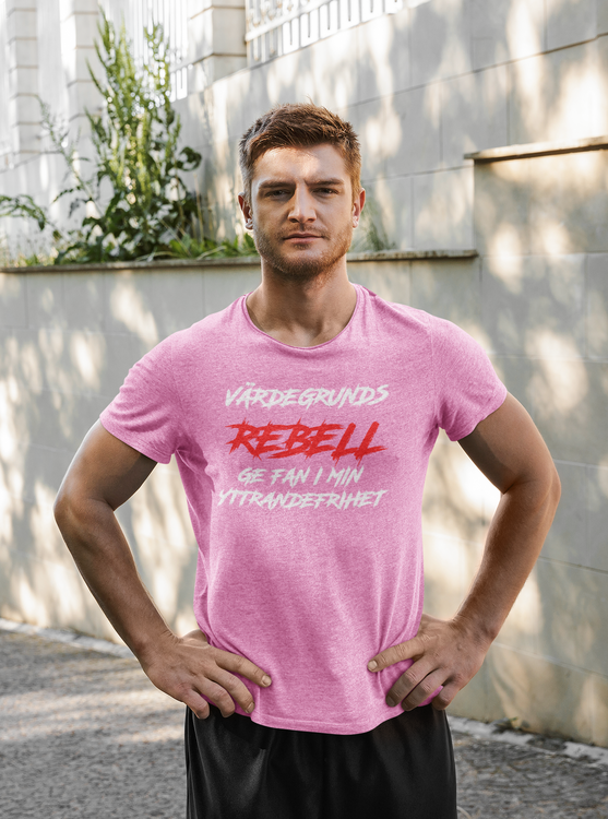 Värdegrunds Rebell T-Shirt Herr