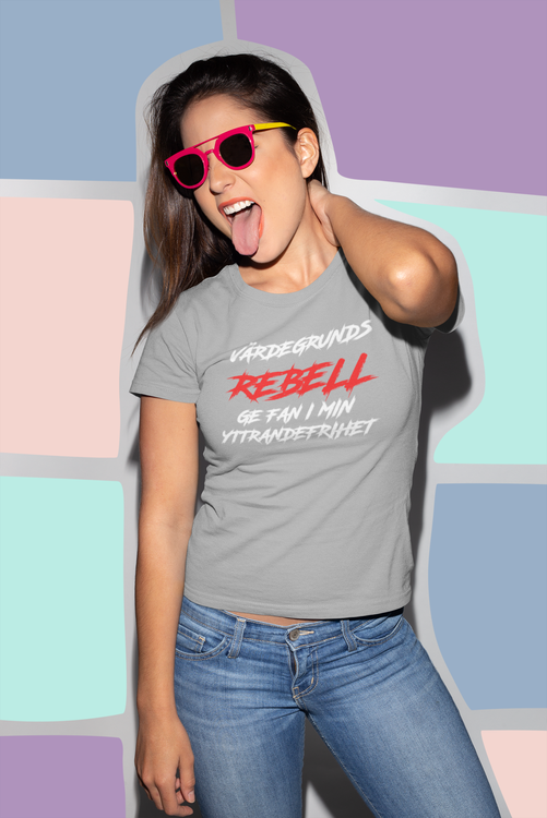 Värdegrunds Rebell T-Shirt Women