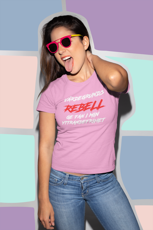 Värdegrunds Rebell T-Shirt Women