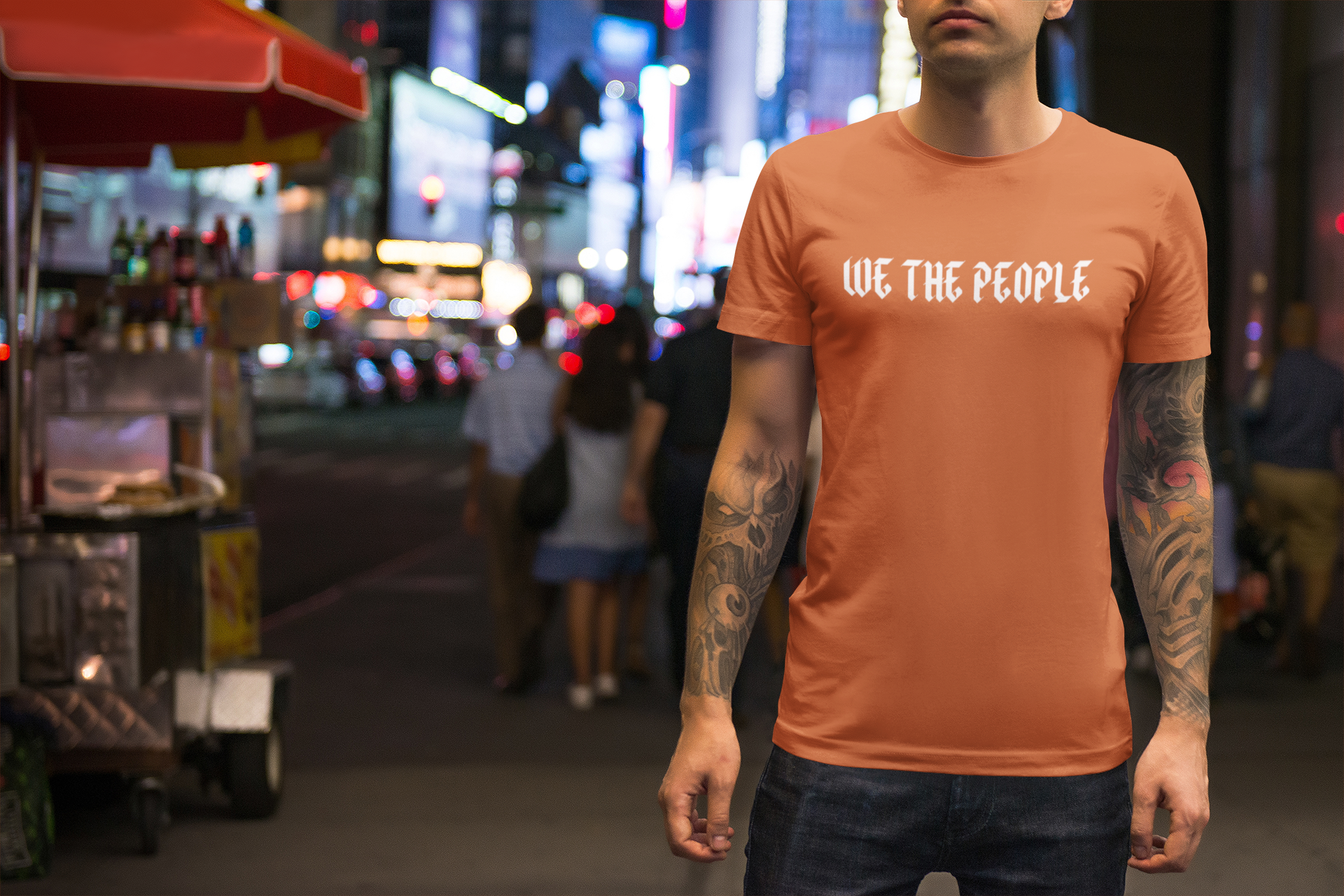 We The People (Ground Base) T-Shirt Herr