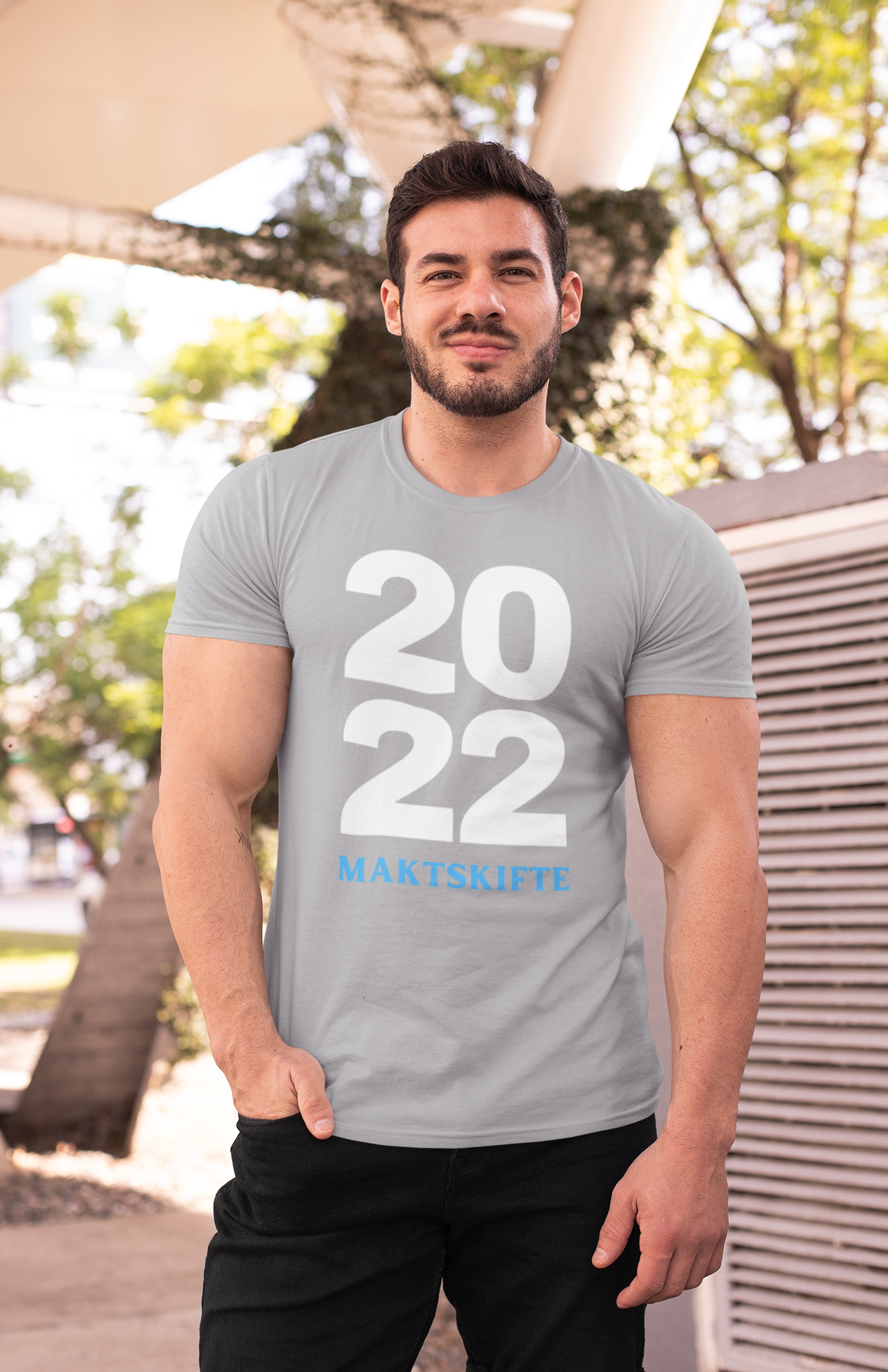 2022 Maktskifte T-Shirt Herr