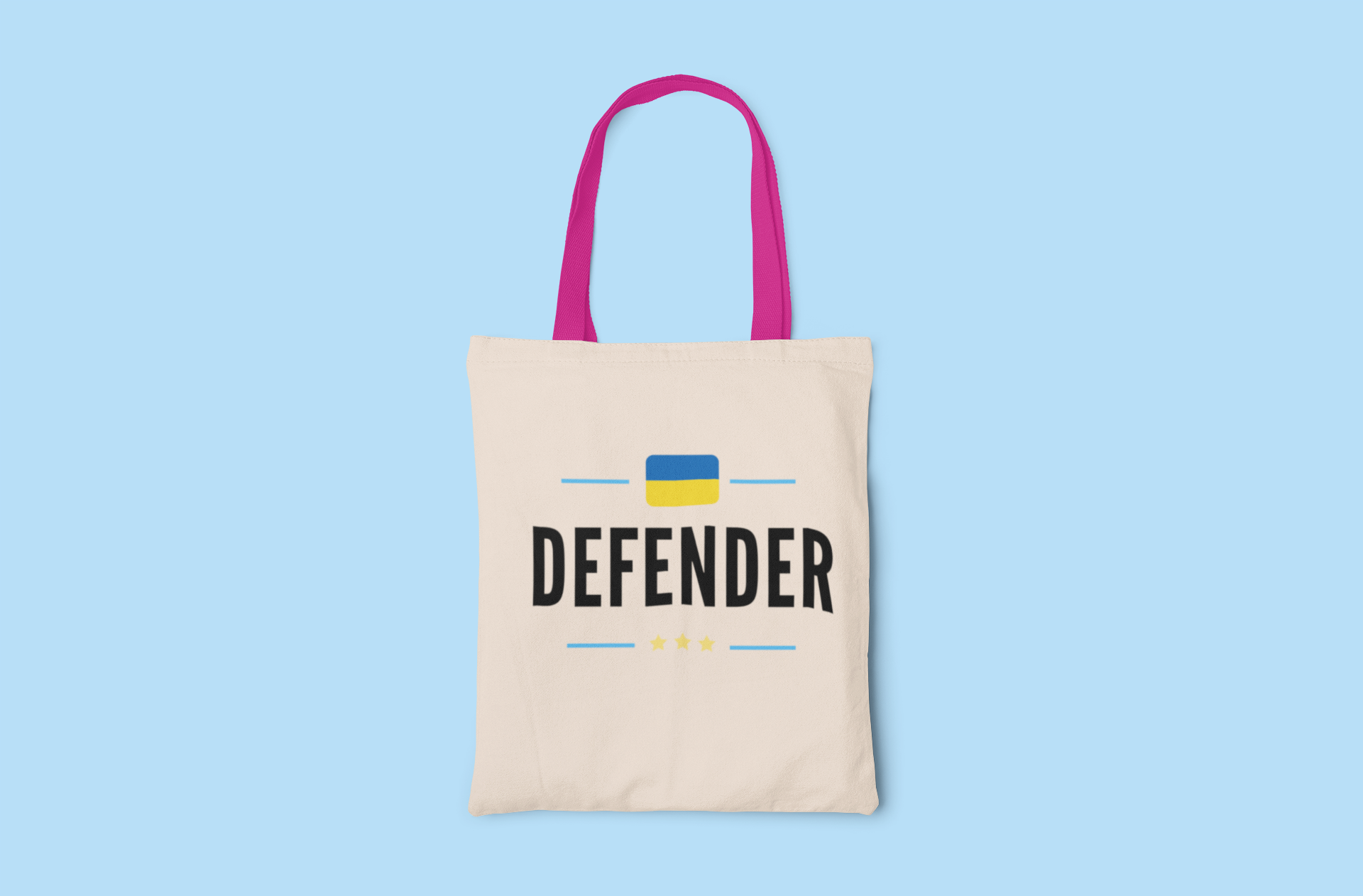 Defender Ukraine Tote Bag