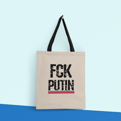 FCK Putin Tote Bag