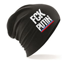 Fuck Putin Beanie One Size