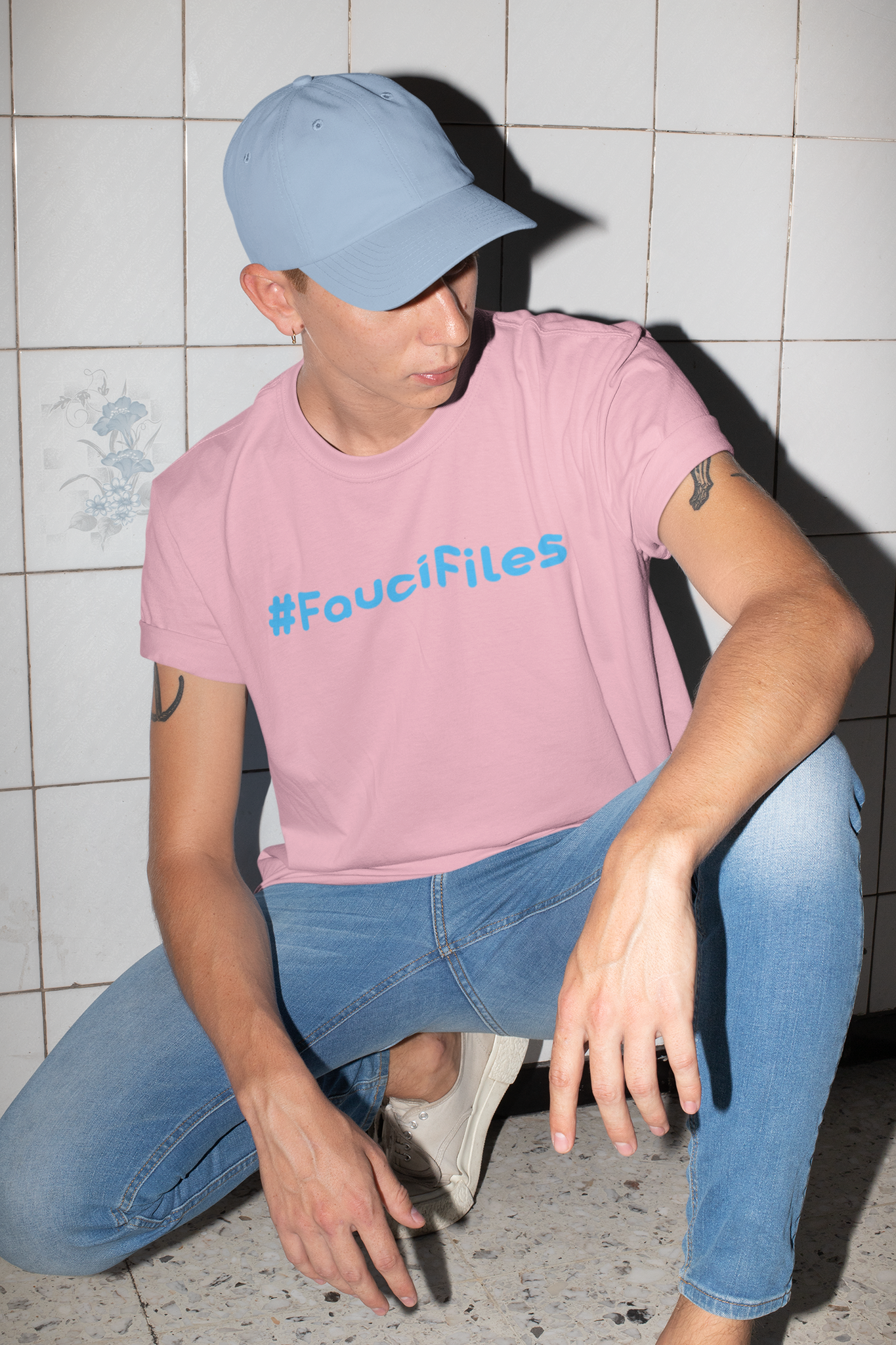 #FauciFiles T-Shirt Herr