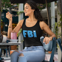 FBI Twitter Tank Top Women