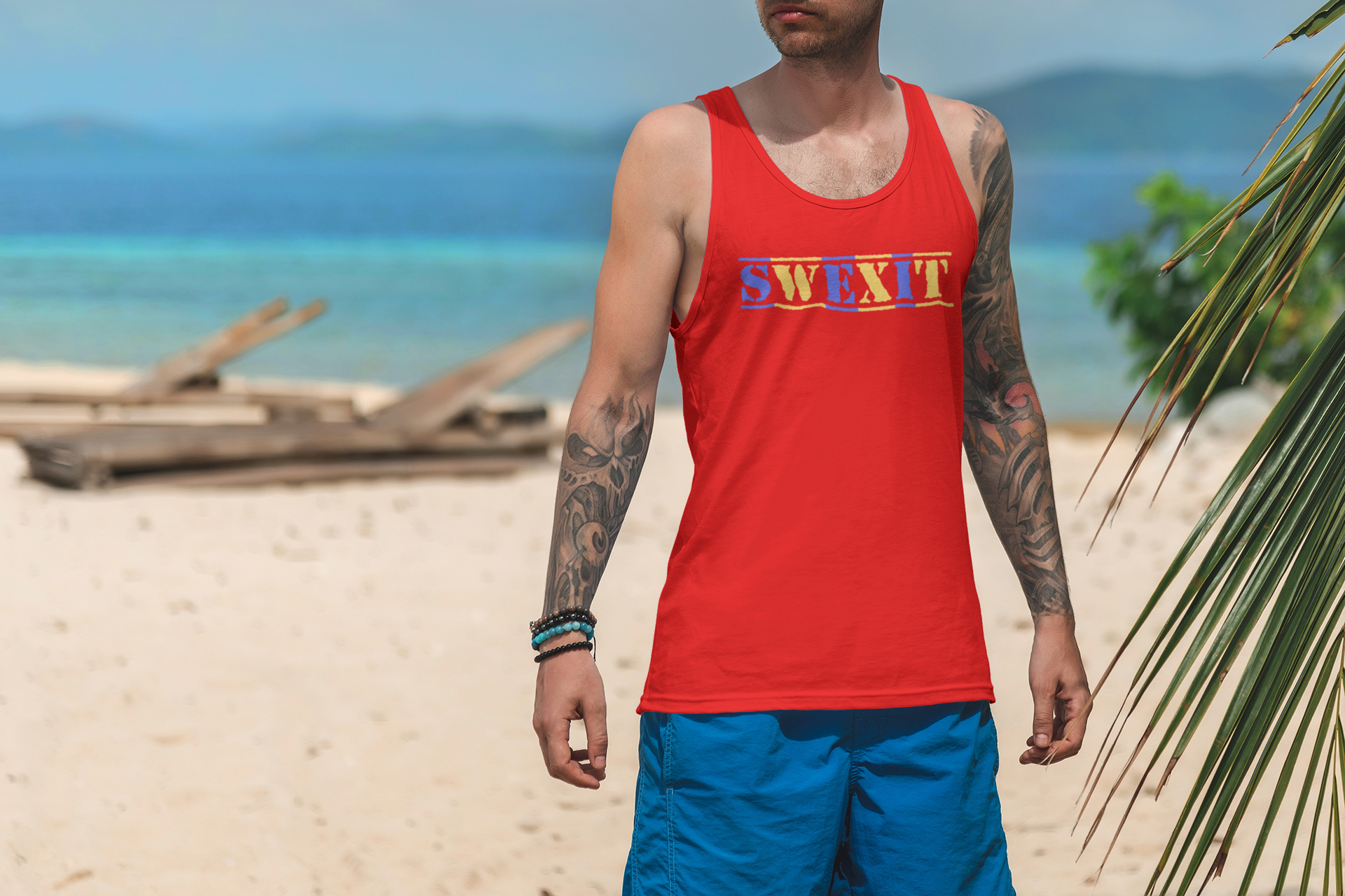 SWEXIT Tank Top Men