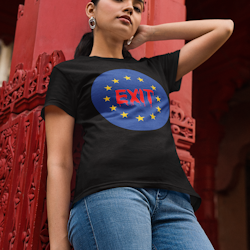 Exit Eu  T-Shirt  Dam