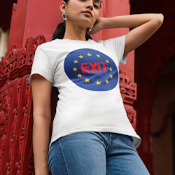 Exit Eu T-Shirt Ladies