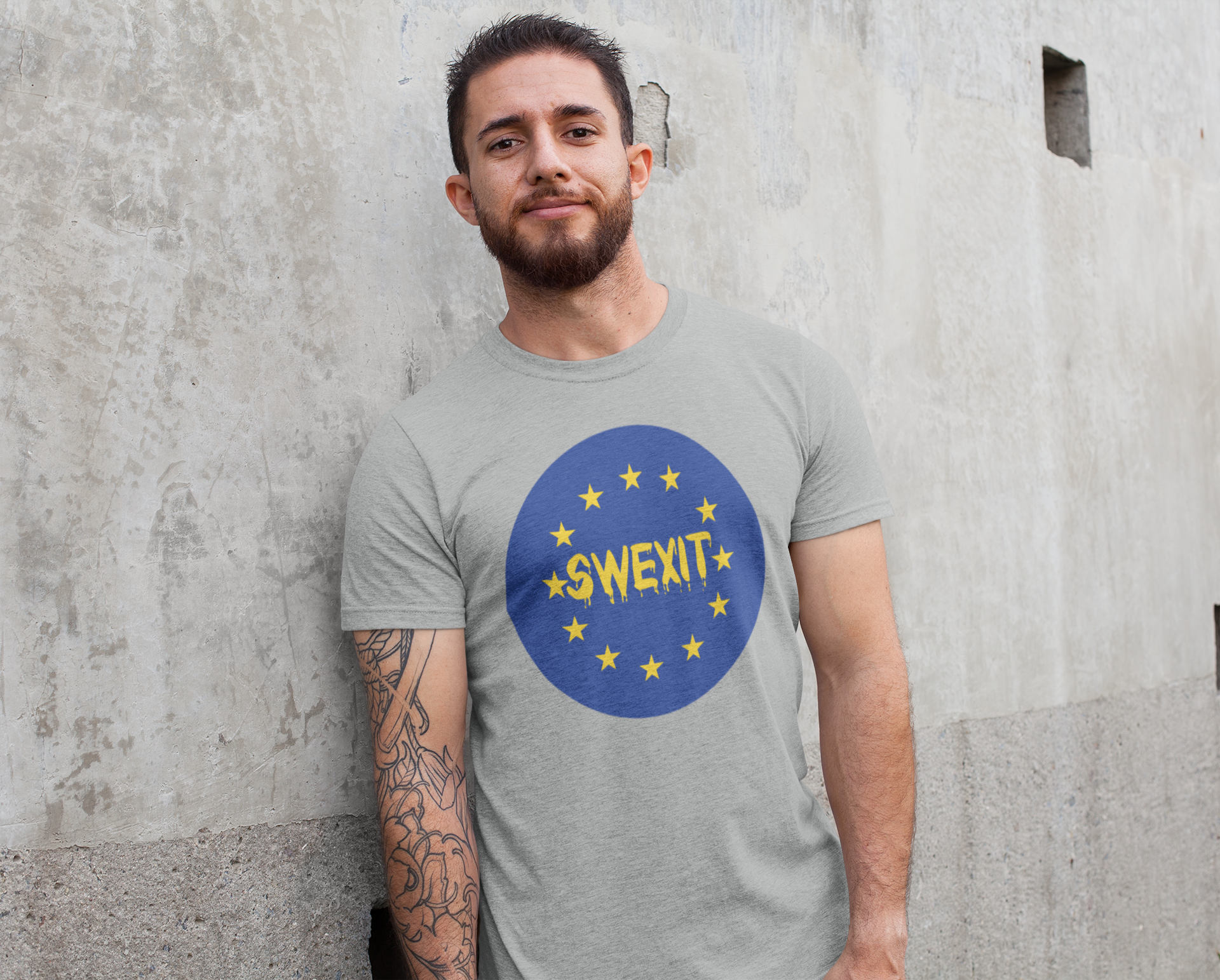 SWEXIT (Circle) T-Shirt Herr