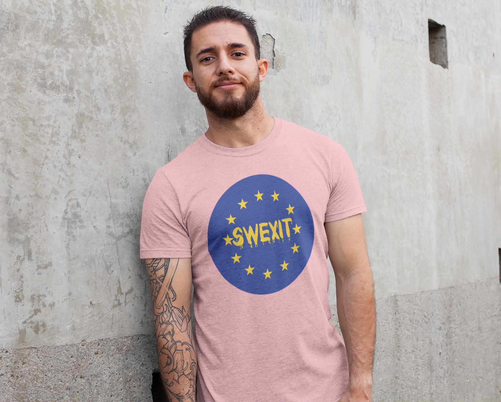 SWEXIT (Circle) T-Shirt Herr