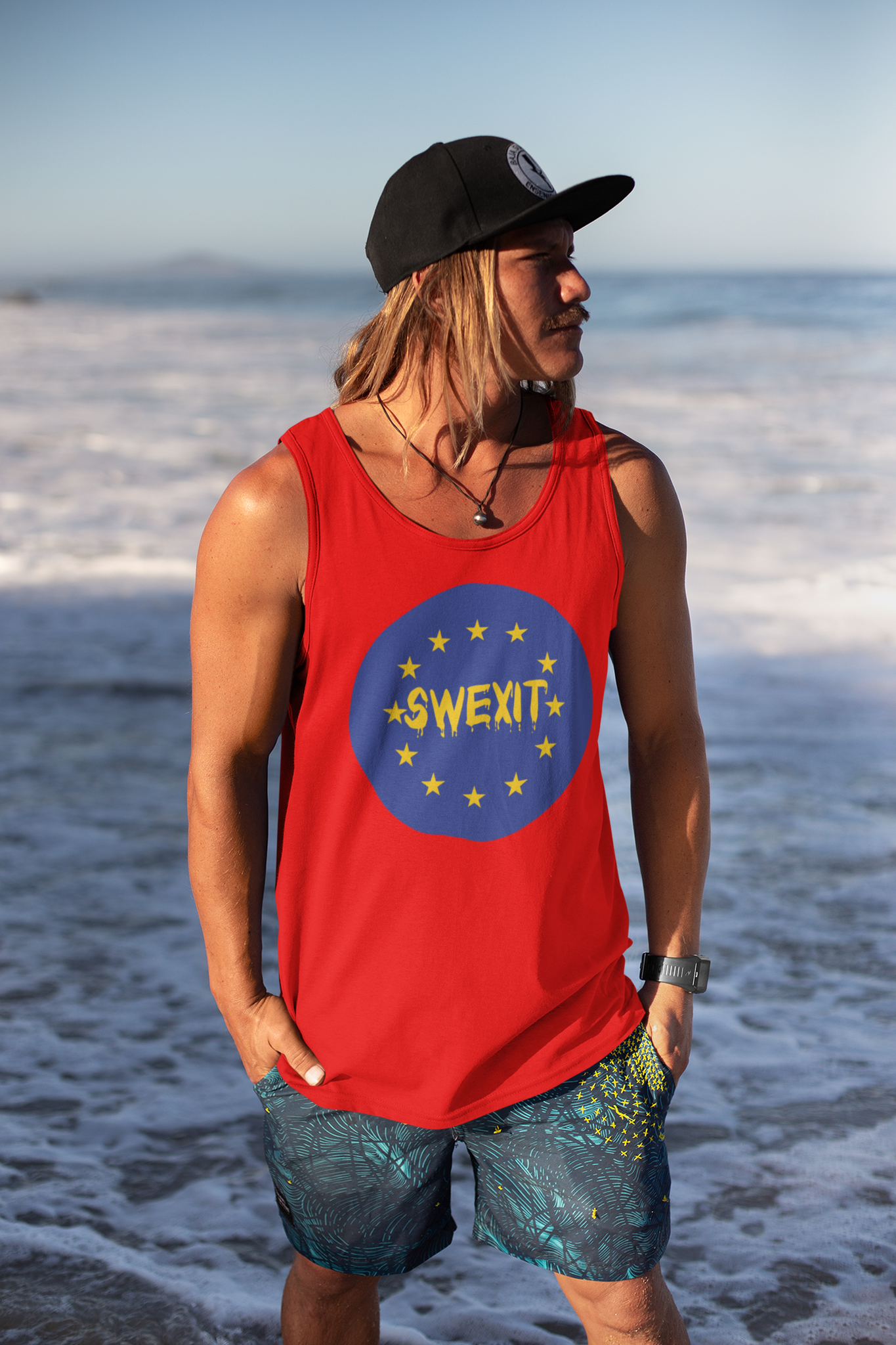 SWEXIT (Circle) Tank Top Herr