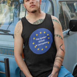 EU-Evil & Corruption Tank Top Herr