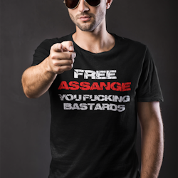 Free Assange T-Shirt Men