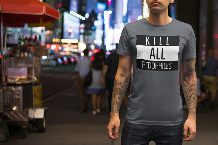 Kill All Pedophiles T-Shirt Herr