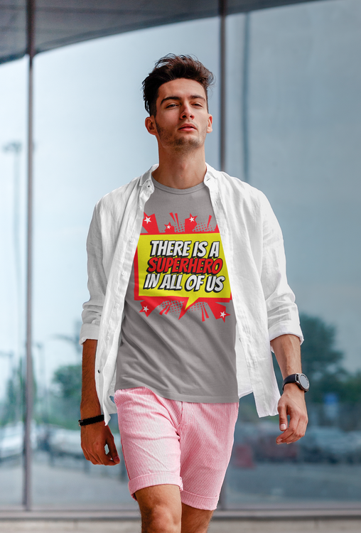 Super Hero T-Shirt Herr