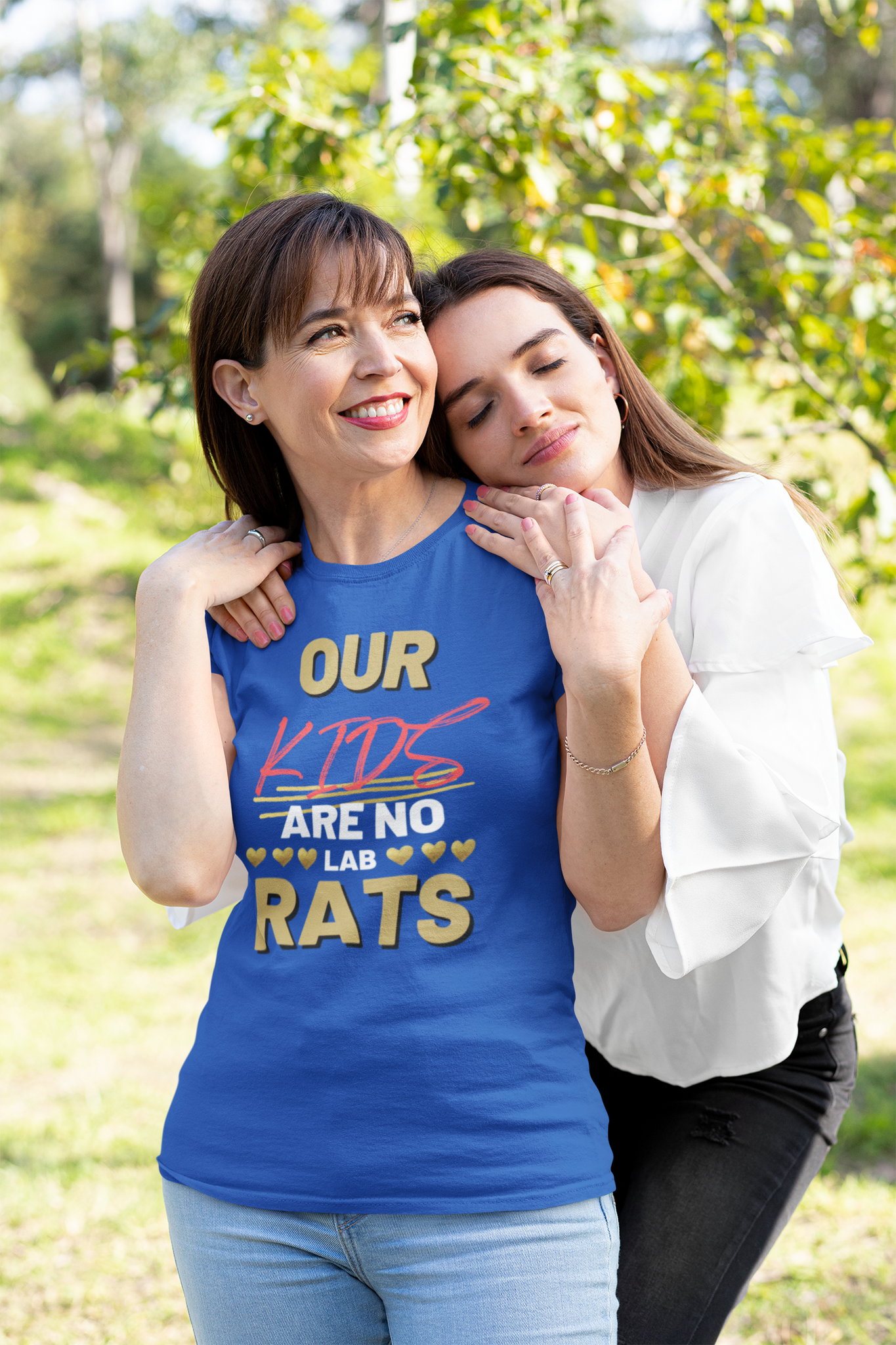 Our Kids Are No Lab Rats T-Shirt  Dam