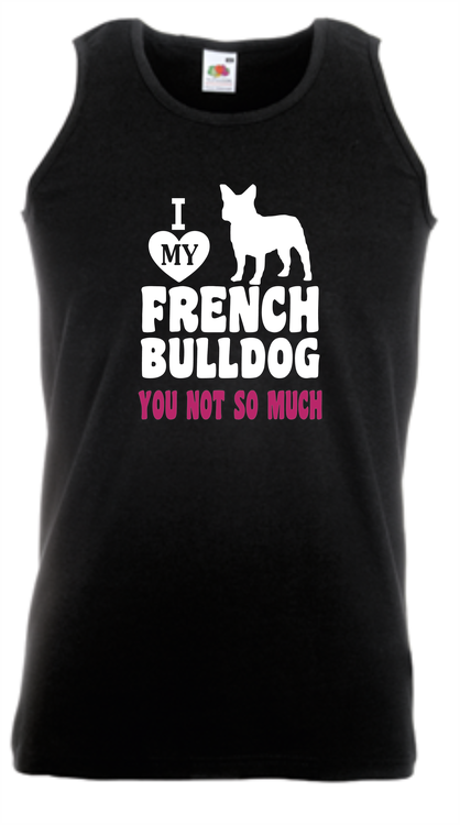 Fransk Bulldog Linne , French Bulldog Tank Top