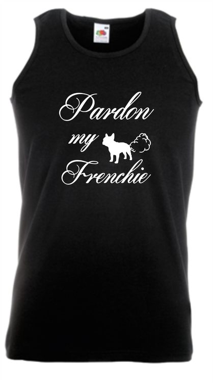 French Bullddog-Pardon My French Tank Top