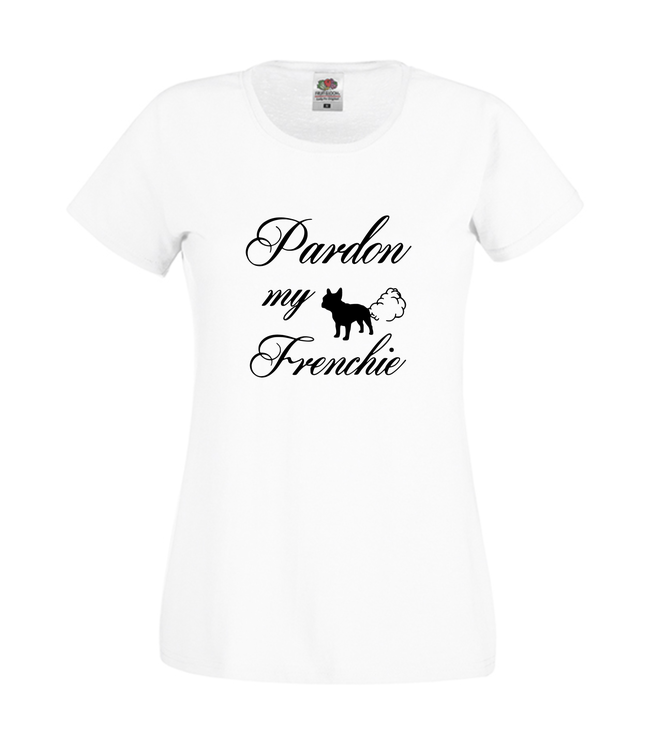 Fransk Bulldog Tshirt-French Bulldog Tshirt-French Bulldog Love- Fransk Bulldog Tshirt Dam