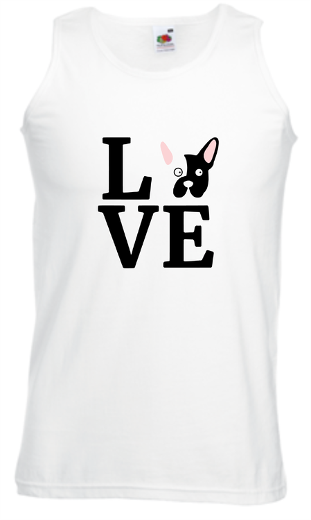 French Bulldog Love Tank Top Men