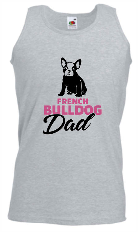 Fransk Bulldog Dad Tank Top Mænd