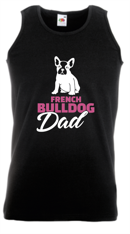 Fransk Bulldog Dad Tank Top Mænd