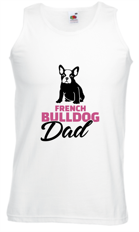 Fransk Bulldog Dad Linne Herr