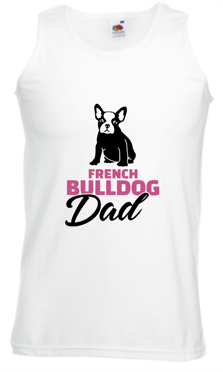 Fransk Bulldog Dad Tank Top Mænd