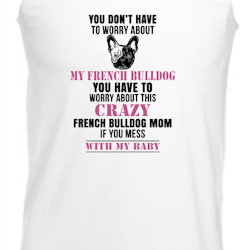 Fransk Bulldog No worries Tank Top