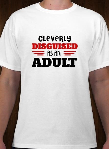 Disguised Adult T-shirt Mænd