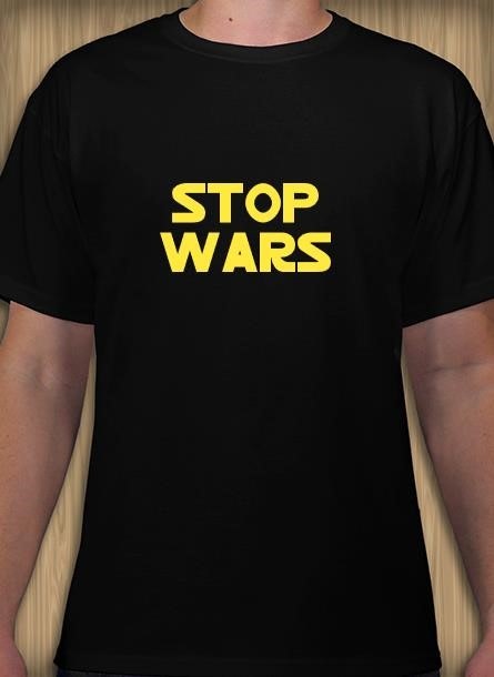 Stop Wars T-Shirt Mænd