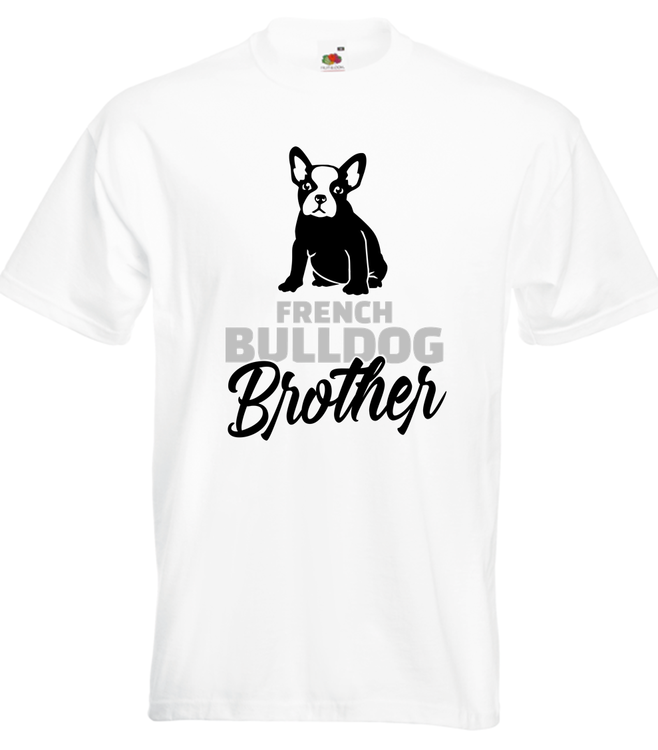 Fransk Bulldog Brother T-Shirt Barn - Statements Clothing