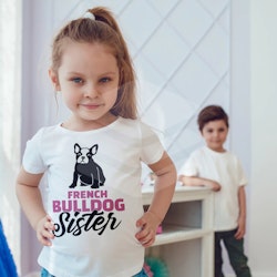 French Bulldog Sister T-Shirt Kids