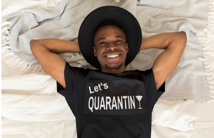 Let's Quarantini T-Shirt Herr