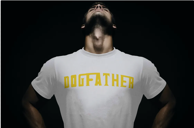 DogFather T-Shirt Herr. Originalet. T-Shirt finns i flera färger & i storlekar upp till 5xl