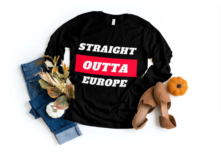 Straight Outta Europe Sweatshirt Unisex