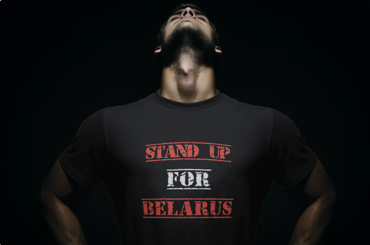 Stand Up For Belarus T-Shirt Herr