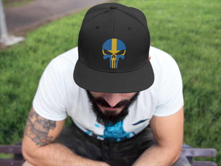 Swedish US Skull Caps One Size