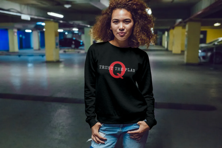 Trust The Plan Sweatshirt Unisex . Tröja För dig som förlitar sig på att vänta & Trust The Plan