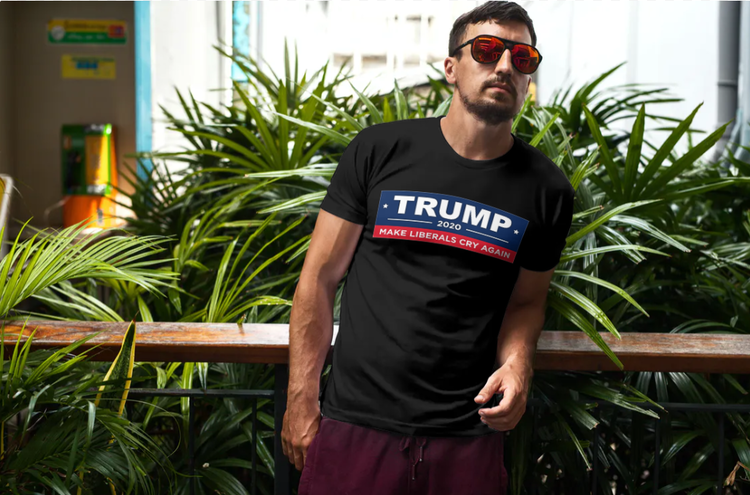 US Election 2020 T-Shirt Herr Svart