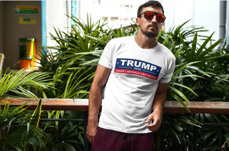 US Election 2020 T-Shirt Herr Vit